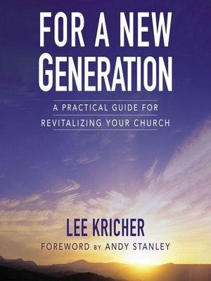 cover image of For a New Generation
